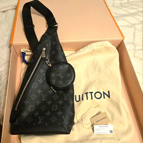 Louis Vuitton Duo Sling Bag Box Bag, Sling Bag, Louis Vuitton, Brand New, Handbags, Closet, Fashion Trends, Fashion Tips, Clothes Design