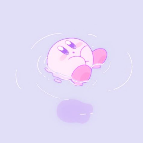 Kirby Profile Picture, Kirby Pfp Aesthetic, Kirby Matching Pfp, Kirby Matching Icons, Kirby Pfp, Cute Kirby Pfp, Kirby With Headphones Pfp, Kirby Icons, Kirby Icon