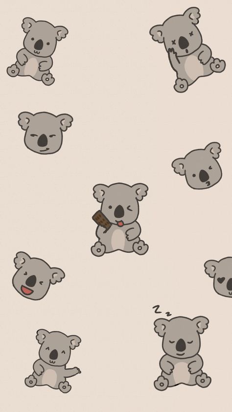 #koala #wallpapers #minimalism Koala Background Wallpapers, Koala Wallpaper Iphone Cute, Koala Wallpaper Iphone, Koala Aesthetic Cartoon, Cute Koala Wallpaper, Wl Wallpaper, Koala Aesthetic, Koala Wallpaper, Tom And Jerry Drawing