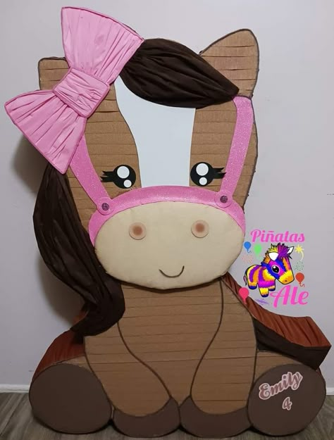 Horse Party Theme, Horse Pinata, First Rodeo Birthday Party, My 1st Rodeo, Horse Themed Party, Princess Jasmine Birthday Party, Rodeo Birthday Party, Princess Jasmine Birthday, First Rodeo Birthday