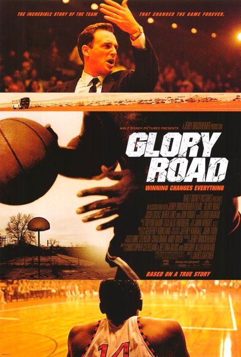 Movie Poster Derek Luke, Basketball Movies, Glory Road, Texas Western, Movies Worth Watching, Sports Movie, Starting Line, Dolby Digital, A Basketball