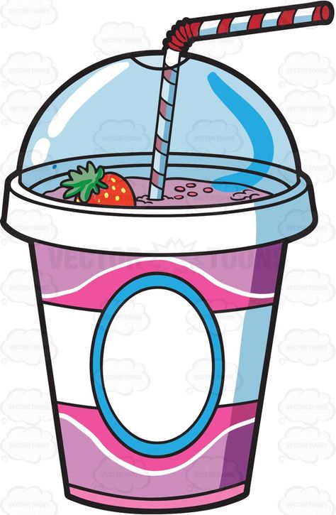 Milkshake Cartoon, Milkshake Clipart, Cartoon Drink, Shake Cup, Cup Tattoo, Strawberry Shake, Film Background, Smoothie Cup, Cartoon Clipart