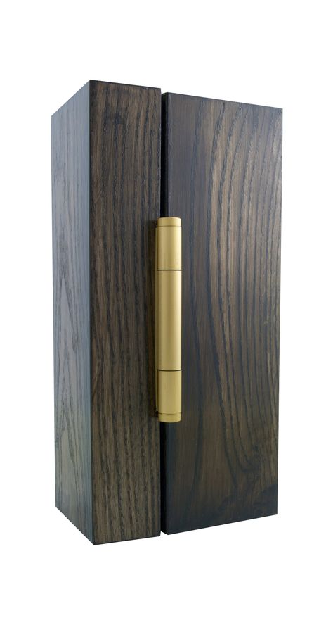 TRITECH solid brass hinge with concealed bearings Kensington House, Concealed Hinges, Brass Hinges, Snow Peak, Dark Cabinets, Entrance Doors, Wood Boxes, Knife Block, Joinery