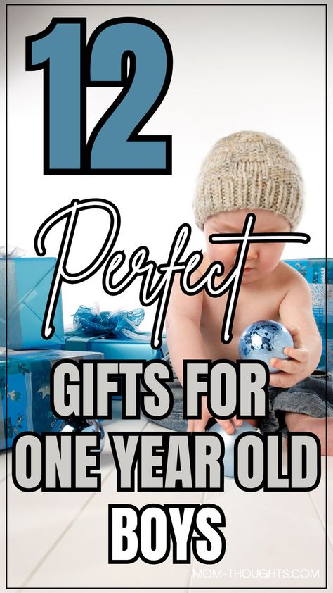 gifts for 1 year old Gift Ideas For 1 Year Baby Boy, Gifts For 1 Year Baby Boy, 1st Birthday Boy Gifts, Young Toddler Activities, Hospital Bag List, First Time Mom Tips, Stocking Stuffers For Boys, Toddler Boy Toys, 1 Year Baby