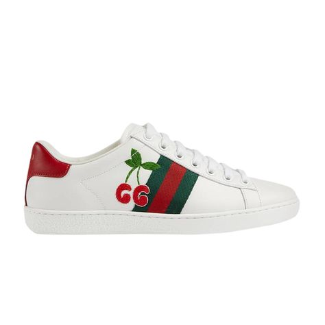 Shop the Gucci Wmns Ace GG 'Cherry' and other curated styles from Gucci on GOAT. Buyer protection guaranteed on all purchases. Buy Gucci, Curator Style, Red Green, Goats, Cherry, Gucci, Sneakers, Leather