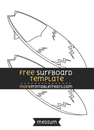 Free Surfboard Template - Medium Printable Surfboard Templates, Surf Board Template Printable, Surfboard Template Free Printable, Surfboard Template, Table Template, Random Crafts, Diy Bebe, Computer Paper, Surf Board