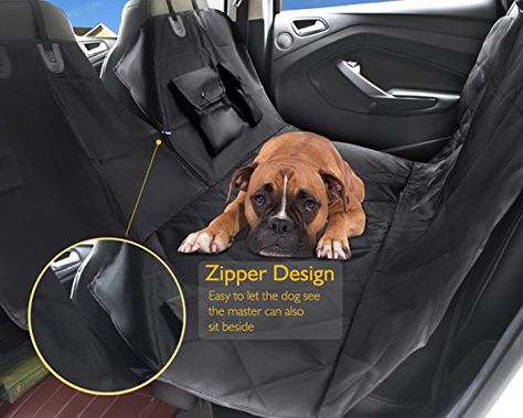 FbSPORT Waterproof Car Seat Cover for Dogs . Dog Car Seat Hammock for cars and SUVs . Quilted , Padded , Durable , Scratch Proof & Nonslip Backing & Hammock Dog Hammock For Car, Car Travel Accessories, Dog Hammock, Travel Dog, Dog Seat Covers, Large Dog Crate, Dog Car Seat, Dog Seat, Car Seat Protector