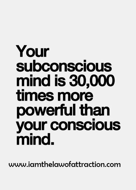 Law of attraction Conscious Mind, Inspirational Quotes Pictures, Intp, Psychology Facts, Intj, Subconscious Mind, Guided Meditation, Infp, A Quote