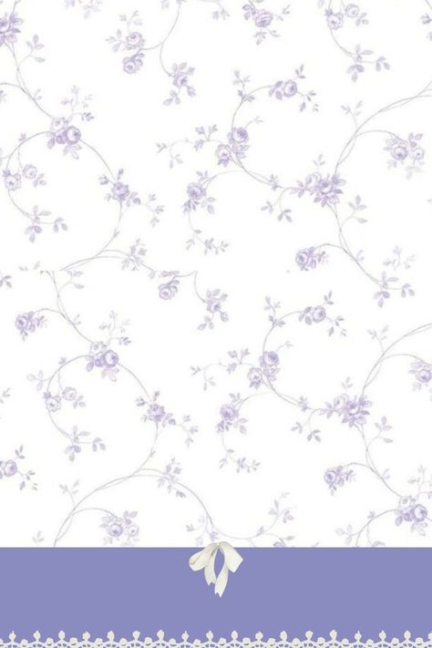 Lavender Coquette Wallpaper, Purple Aesthetic Coquette, Purple Floral Wallpaper Bedroom, Freckle Aesthetic, Purple Coquette Wallpaper, Purple Coquette Aesthetic, Dollette Wallpaper, Soft Purple Wallpaper, Lilac Coquette