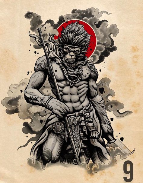 Wukong Tattoo, Japanese Tattoo Artist, Traditional Japanese Tattoo, Japanese Snake Tattoo, Japanese Tiger Tattoo, Sakura Tattoo, Full Tattoo, Rose Tattoos For Men, Japanese Dragon Tattoo