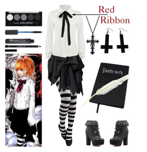 "Misa Amane Cosplay #1" by insane-alice-madness ❤ liked on Polyvore featuring Givenchy, Smashbox and Chicnova Fashion Misa Amane Outfit Inspired, Misa Amane Fashion, Misa Outfit, Misa Fashion, Misa Amane Outfit, Misa Cosplay, Misa Amane Cosplay, Closet Cosplay, Misa Amane