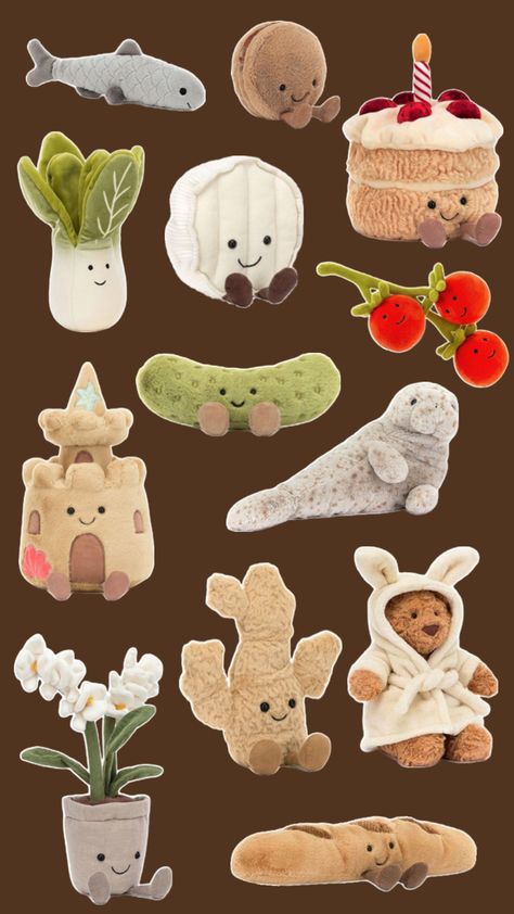 #jellycat Clay Jellycat, Jellycat Stuffed Animals, Christmas List, Little Sisters, Jelly, Clay Crafts, Sticker Sheets, Christmas Gifts, Christmas