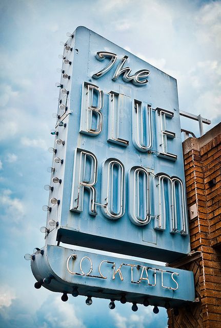 The Blue Room - 916 So. San Fernando Road, Burbank, CA. This photo was taken in Downtown Burbank, Burbank, CA, US, using a Canon EOS 5D Mark II. Photo Credit: Marc Shur Behind Blue Eyes, Baby Blue Aesthetic, Light Blue Aesthetic, Vintage Neon Signs, Blue Aesthetic Pastel, Blue Room, Retro Sign, Picture Collage Wall, Old Signs