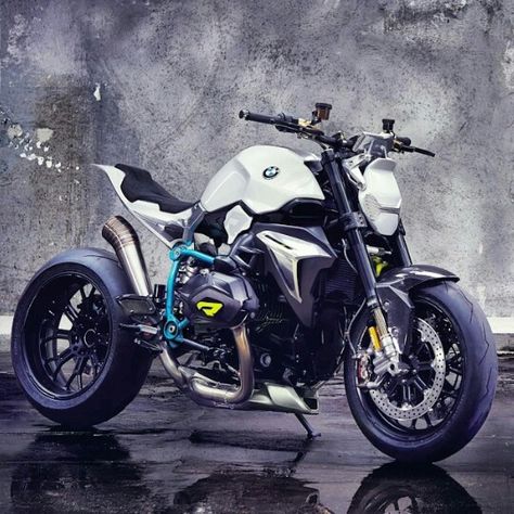 BMW concept bike.....Beautiful street fighter Moto Scrambler, Motos Bmw, Bmw Concept, Custom Bmw, Bmw Boxer, Motorcycle Wallpaper, Bmw Wallpapers, Bmw Cafe Racer, Concept Motorcycles