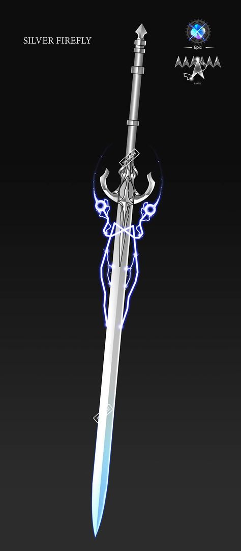 Epic Swords Fantasy, Ultra Greatsword, Fantasy Blade, Types Of Swords, Cute Pokemon Pictures, Fantasy Props, Dragon Knight, Cool Swords, Dungeons And Dragons Characters