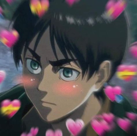 Blushing Anime, Attack On Titan Meme, Whatsapp Sticker, Attack On Titan Ships, Attack On Titan Eren, Eren Yeager, Eren Jaeger, Noragami, Attack On Titan Anime