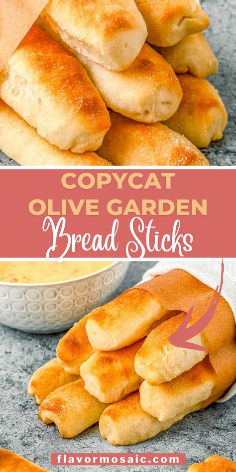 These copycat Olive Garden bread sticks are the best Italian breadsticks recipe you'll ever try. This homemade bread recipe makes soft and fluffy golden brown garlic bread sticks.These easy homemade breadsticks go perfectly with one of your favorite soups. Click through to the blog for all the details! Epic Wings Breadsticks Recipe, Bread Sticks From Canned Biscuits, Italian Bread Sticks Recipe, One Hour Breadsticks, Quick And Easy Garlic Bread, Garlic Bread Sticks Recipe Easy, Easy Italian Bread Recipes, Bread Sticks Recipe Easy, Quick Italian Bread