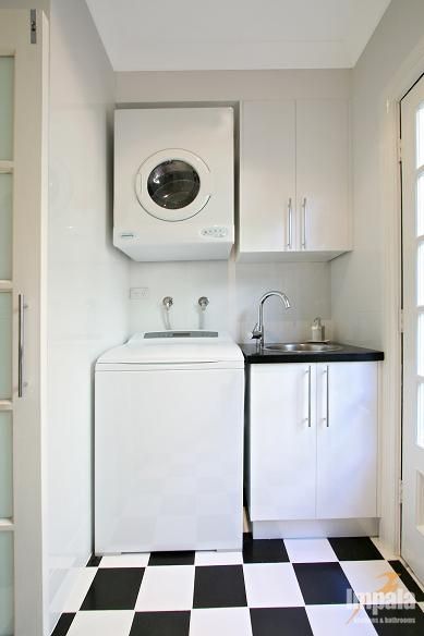 Small laundry ideas. Compact Laundry Room, European Laundry, Laundry Cupboard, Small Washing Machine, Compact Laundry, Tiny Laundry Rooms, Condo Decor, Small Laundry Room Organization, Room Storage Diy