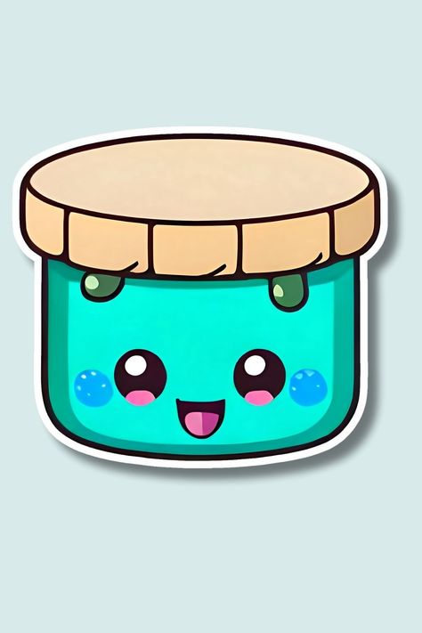 https://www.redbubble.com/es/people/LumasprintShop/shop?asc=u&ref=account-nav-dropdown Slime, Clip Art, Kawaii