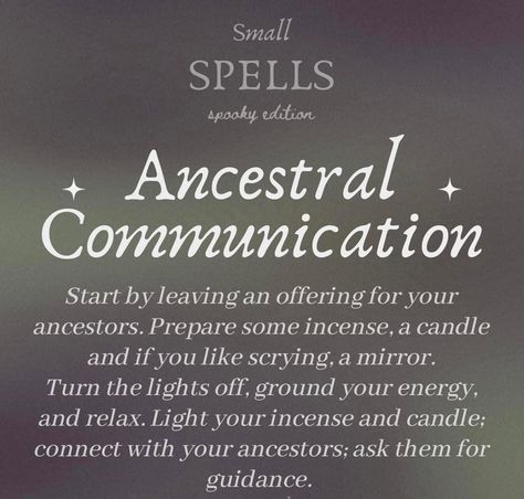 Starting A Coven, Ancestral Witch, Ancestral Witchcraft, Witchcraft Recipes, Ancestor Work, Ancestor Altar, Full Moon Spells, Goddess Witch, Ancestral Healing