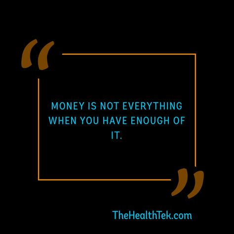 Have we ever heard that money is not everything🔥 Yes, money is not everything when you have enough 💸 of it i.e. when your day to day decisions are not driven by money. Positive Quotes For Motivation, Money Is Not Everything, Quotes For Motivation, Enough Money, Had Enough, Motivation Success, Money Quotes, Day To Day, To Day