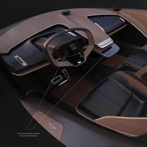 Fabio Ferrante su Instagram: "stay_focused - the design of the steering wheel for me is always key for an interior. The dashboard is a reinterpretation of the original…" Suv Interior Design, Car Dashboard Design, Concept Car Interior Design, Futuristic Cars Interior, Steering Wheel Design, Boat Console, Concept Car Interior, Airplane Interior, Interior Sketches