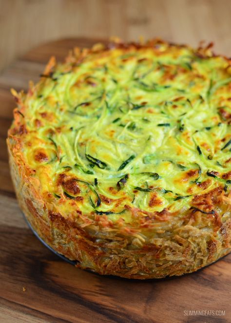 #slimmingworld #weightwatchers #glutenfree Filet Mignon Chorizo, Summer Detox, Zucchini Quiche, Spiralizer Recipes, Aip Paleo, Syn Free, Dinner Options, Quiche Recipes, Vegetarian Paleo