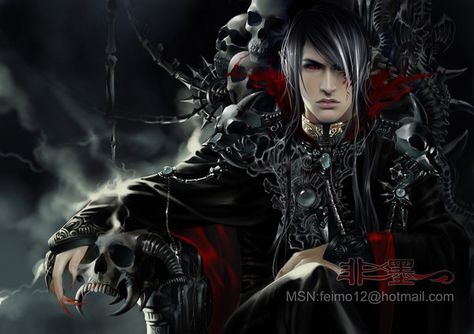 A framed print of this hangs in my office. Male Vampire, Vampire Pictures, Vampire Art, Fantasy Male, Angels And Demons, Gothic Art, Fantasy World, Dark Art, Dark Fantasy