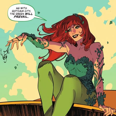 pamela lillian isley aka poison ivy icon. Poison Ivy Comic, Dc Poison Ivy, Pamela Isley, Dan Mora, Poison Ivy Dc Comics, Artist Study, Harley Quinn Artwork, Gotham Girls, Comic Characters