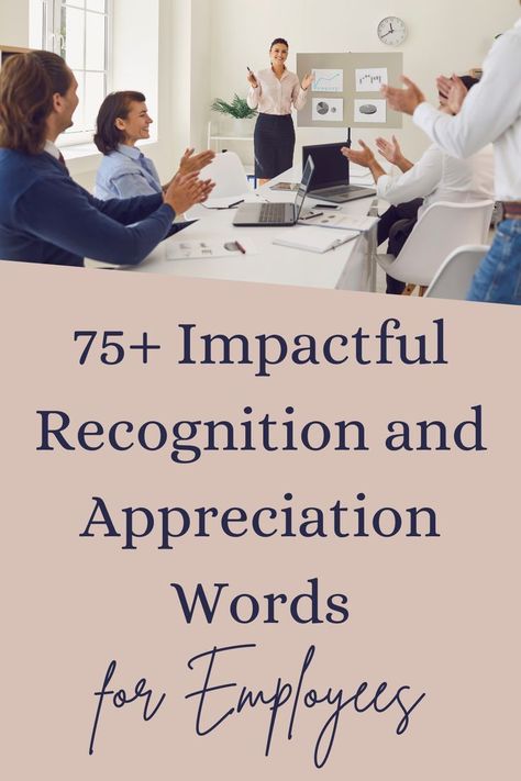 Many bosses struggle with knowing the right thing to say when an employee has done a good job. It can be as simple as saying, “Thank you” or “Good job.” But there are many different appreciation words for employees that employers can use to show their gratitude. Thank You For A Job Well Done, Employee Compliments, Great Employee Quotes, Daily Affirmations For Employees, Thank You Work Quotes, Thank You For The Experience, Words Of Encouragement For Employees, Leadership Awards Ideas, Thankful Ideas For Work