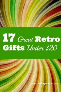 17 Great Retro Gifts Under $20 Holiday Bites, Retro Gift Ideas, Stocking Ideas, Christmas Delights, Thrifty Thursday, Give A Gift, Money Makers, Diy Presents, Gifting Ideas