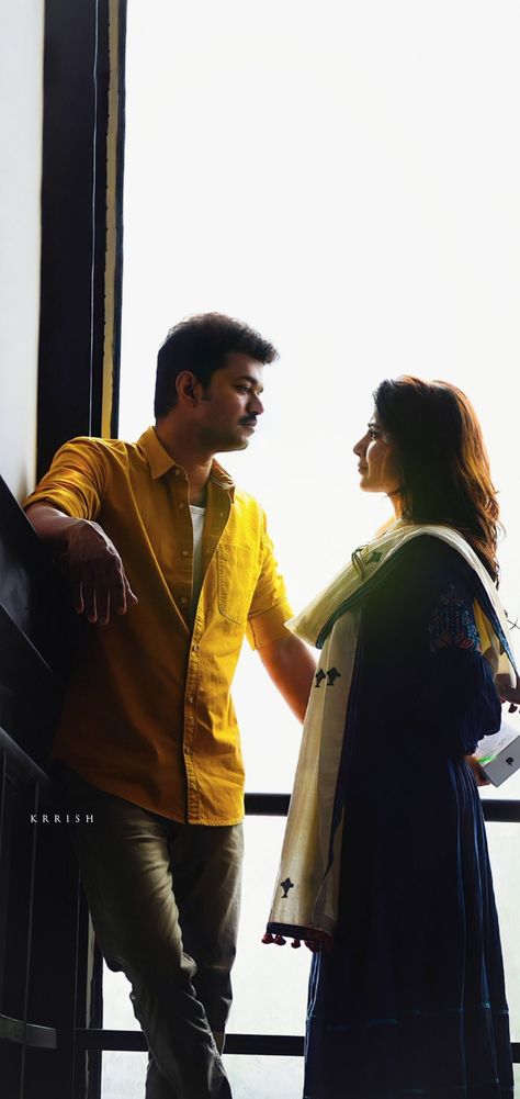 Theri Movie Images Hd, Theri Movie Images, Vijay And Samantha, Vijay Samantha, Devi Sri Prasad, Vijay Actor Hd Images, Kerala Wedding Photography, Cute Movie Scenes, Samantha Images