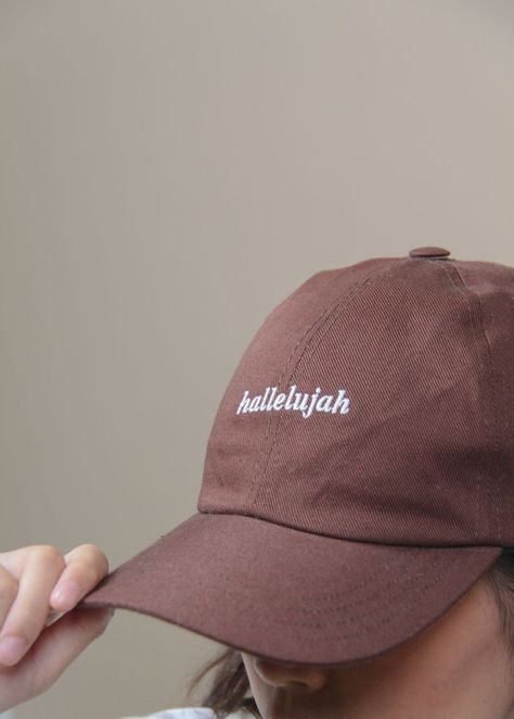 Season 8 Final Product! 👏🏼

Our Hallelujah Cap in Burnt Brown 🧢 🤎

Hallelujah literally translates from Hebrew as “Praise the Lord.”

All is for His Glory. All is for His Praise! ☝🏼❤️

Pre-Order opens at 5pm tomorrow 😄

What do you think?! 

Thank you for your amazing support! ❤️

#christianclothing #christiancap Christian Merch Ideas, Christian Merch Aesthetic, Church Merch Ideas, Merch Ideas Products, Christian Caps, Christian Clothing Brands, Church Merch, Christian Style, Christian Clothing Brand