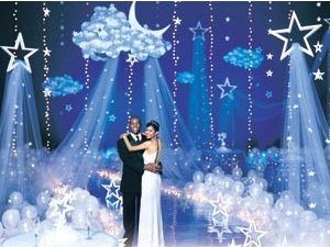 WORDS OR WHATEVER: Custom Ordered WOW!!!!! Starry Night Prom, Homecoming Themes, Prom Decorations, Night To Shine, Celestial Tapestry, Prom Themes, Night Under The Stars, 8th Grade Dance, Balloon Clouds