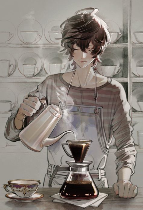 Coffee Manga Anime Art - #coffee #manga #anime #art An Anime, Anime Character, The Story, Coffee, Anime, Art