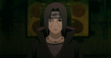 Itachi Uchiha Gif, Itachi Gif, Hot Anime Boys, Boys With Black Hair, Sasuke Uchiha Sharingan, Itachi Akatsuki, Naruto Painting, Mangekyou Sharingan, Naruto Gif