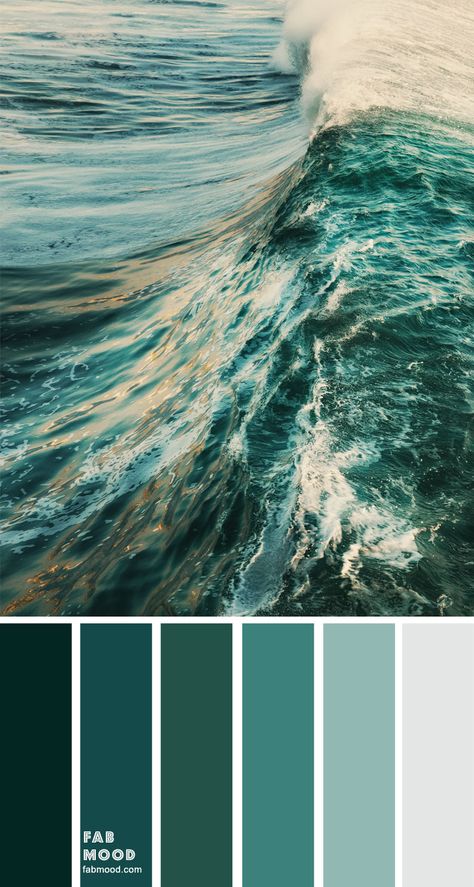 deep green color palette, color scheme, color ideas, emerald green, #summercolor #colorpalette deep green ocean color combos, emerald color palette #colors Deep Emerald Color Palette, Ocean Waves Color Palette, Green Ocean Color Palette, Ocean Green Color Palette, Deep Green Colour Palette, Green Blue Colour Scheme, Blues Greens Colour Palettes, Emerald Green Complimentary Color Palette, Ocean Palette Colour Schemes