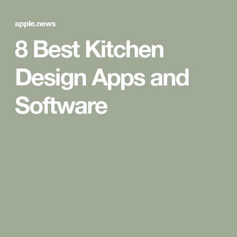 Kitchen Design Software Free, Kitchen Design Software, 3d Kitchen Design, Design My Kitchen, Best Kitchen Design, Kitchen Tools Design, Planning Apps, The Family Handyman, Design Apps