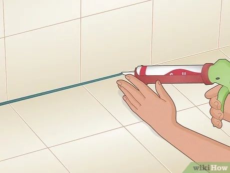 3 Ways to Apply Silicone Sealant - wikiHow Silicone Caulk, Remodeling Mobile Homes, Dyi Projects, Do It Yourself Projects, Paint Stain, Helpful Tips, Helpful Hints, Best Friend, Stain