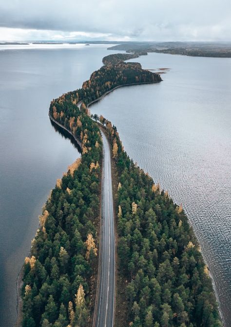 Isak Dinesen, Scandinavian Travel, Destination Unknown, Wild Camp, Finland Travel, Beautiful Roads, Location Inspiration, Voyage Europe, Road Trip Itinerary