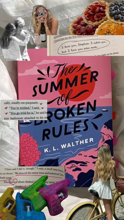 The Summer Of Broken Rules, Romcom Books, Feel Good Books, Teen Romance Books, Little Library, Recommended Books To Read, Summer Books, Romantic Books, Fan Book