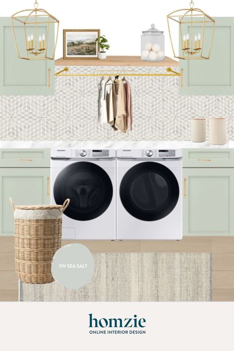 Laundry Room Mood Board, Coastal Laundry Room, Laundry Room Inspo, Room Mood Board, Laundry Room Ideas, Laundry Room Inspiration, Coastal Modern, Laundry Mud Room, Mood Board Design