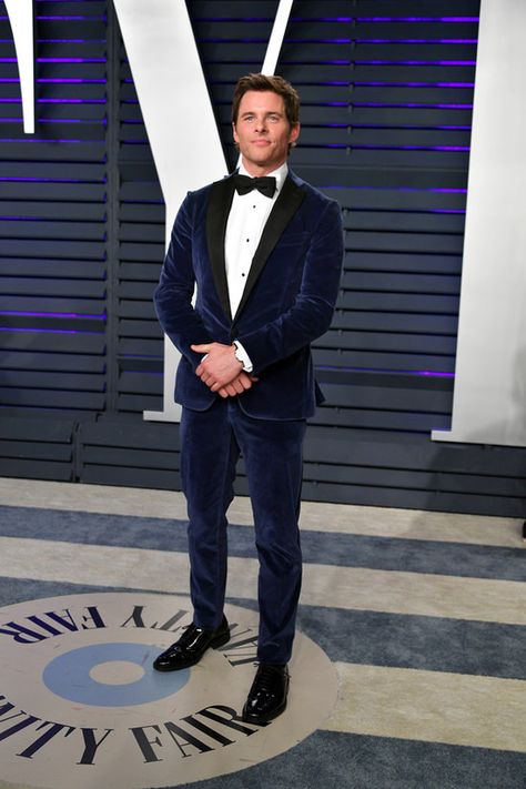 Groomsmen Party, James Marsden, Mahershala Ali, Oscar Fashion, Wedding Suits Groom, Suits Men, Oscar Party, Vanity Fair Oscar Party, Hair Color Dark