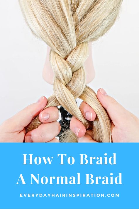 braid Braid Techniques Tutorials, How To Plait Hair Step By Step, How To Plait Your Own Hair Step By Step, How To Plait Hair, How To Braid Hair For Beginners, Beginner Hairstyles, Brades Hair, How To Braid Hair, Dutch Braid Tutorial