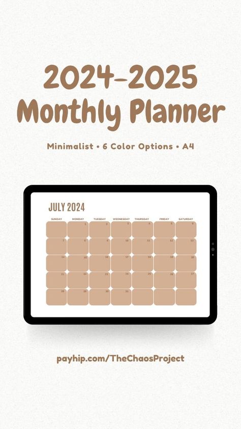 Brown Printable 2025 Monthly Calendar Planner, 2025 Daily iPad Planner, Goodnotes Planner collegeplanner #useplannereffectively #plannermensal #budgetplannertemplate. Brown Printable, Free Monthly Planner, Planner Monthly Layout, Monthly Calendar Planner, Daily Monthly Planner, Ipad Planner Goodnotes, Daily Planner Printables Free, Free Daily Planner, Planner Apps