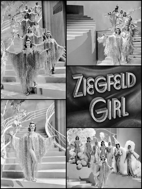 Judy Garland in the “You Stepped Out of a Dream” number from “ZIEGFELD GIRL” (MGM, 1941) Ziegfeld Follies, Ziegfeld Girls, Judy Garland, Big Time