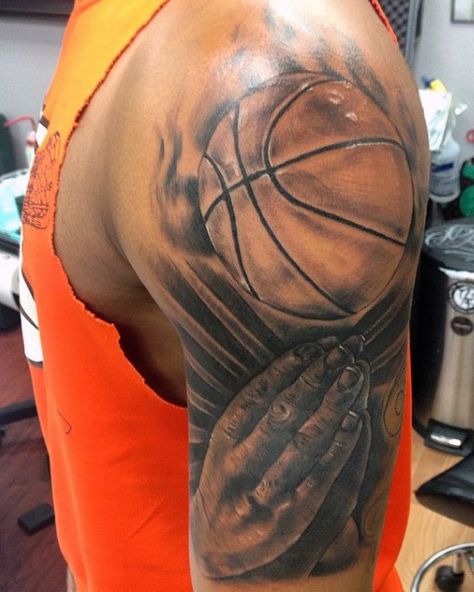 Men's Basketball Tattoo Ideas On Arm Leg Sport, Cycling Tattoo, Basketball Tattoos, James Lebron, Meaning Tattoos, Sport Tattoos, Phönix Tattoo, Tattoos Men, Elements Tattoo