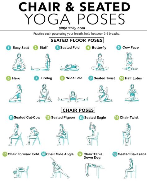 Yoga Rove | Yoga for Beginners on Instagram: “CHAIR & SEATED YOGA POSES🪑⁠ ⁠ follow @yogarove⁠ follow @yogarove⁠ ⁠ There is no requirements for starting yoga, standing being one of them!…” Yoga Sitting, Sitting Yoga Poses, Seated Yoga, Seated Yoga Poses, Desk Yoga, Chair Pose Yoga, Yoga For Seniors, Poses For Beginners, Chair Pose