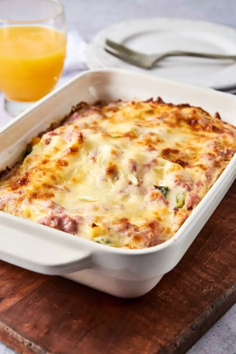 Breakfast Lasagna with Sausage, Eggs, Cheese, and Spinach Hashbrown Breakfast Lasagna, Breakfast Lasagne, Breakfast Lasagna With Pancakes, Sausage Gravy Breakfast Lasagna, Spicy Sausage Lasagna, Sausage And Spinach Egg Bake, Lasagna With Sausage, Breakfast Lasagna Recipe, Easy Delicious Casseroles