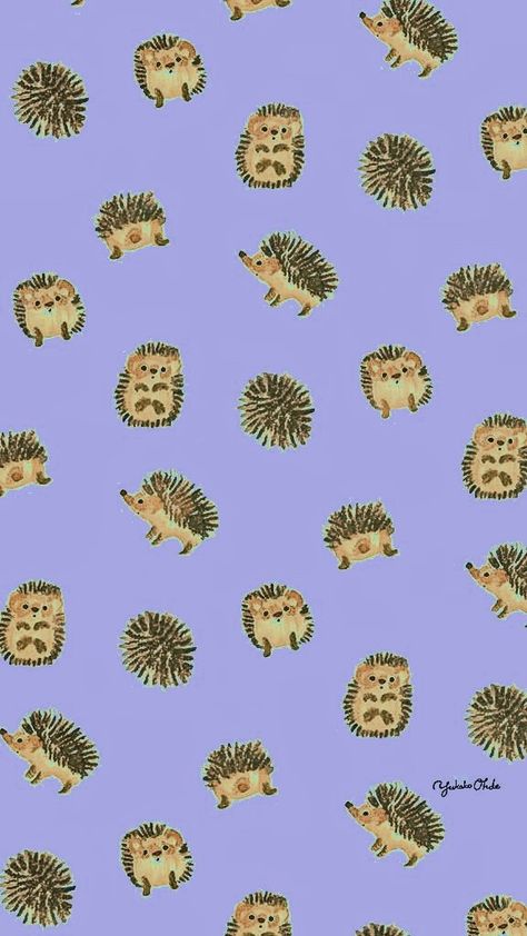 ⚠️NOT MY ART⚠️ Hedgehog Wallpaper, Phone Wallpaper, My Art, Animals, Art, Tela